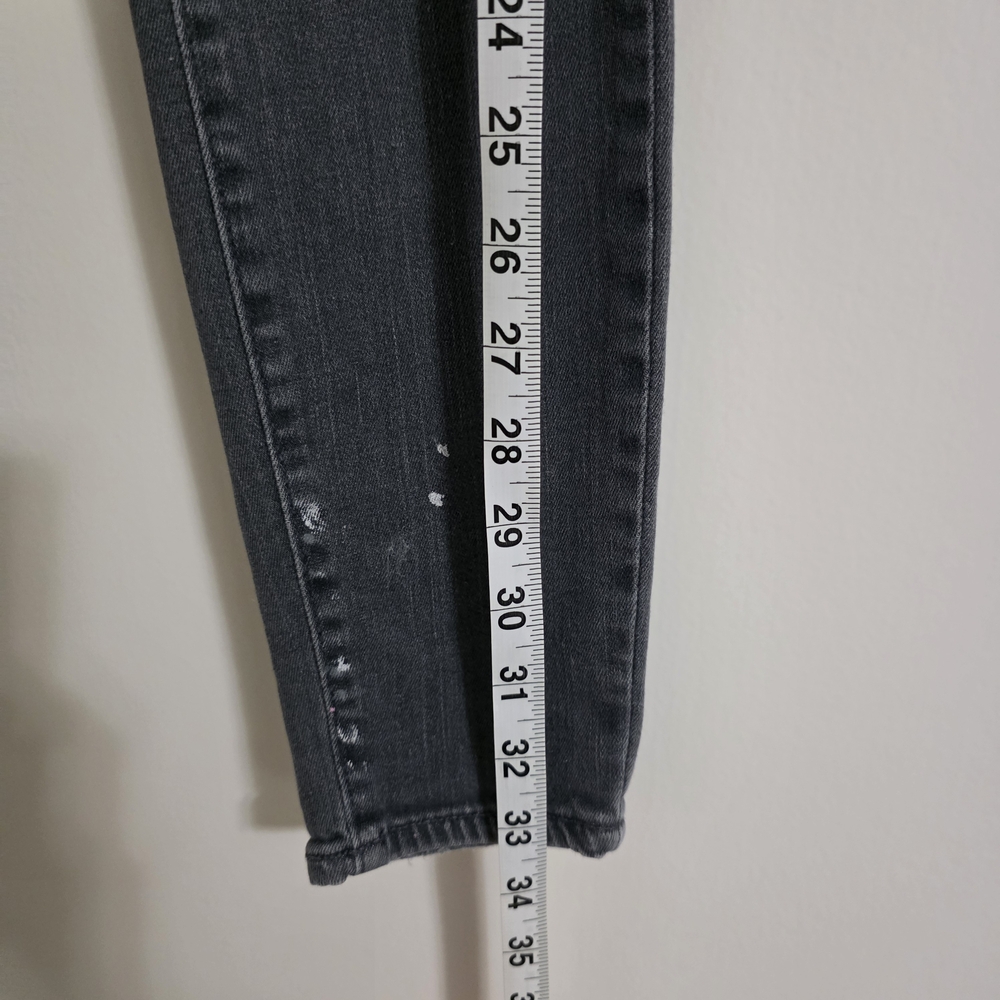 PAIGE Women's Skinny Distressed Gray Jeans - Picture 8 of 8